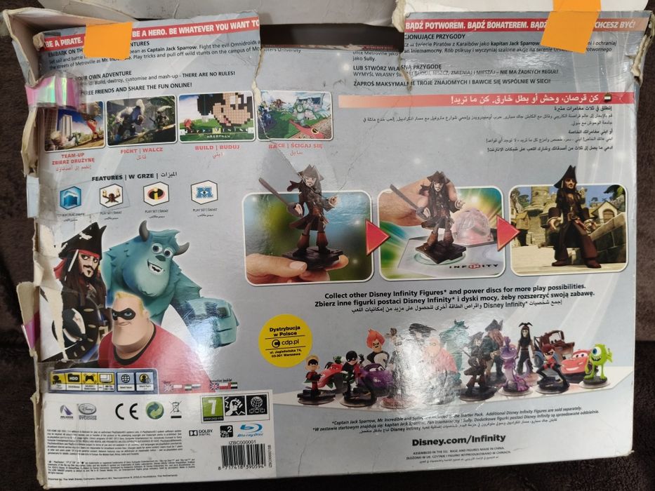 Zestaw gier na PS3 z figurkami