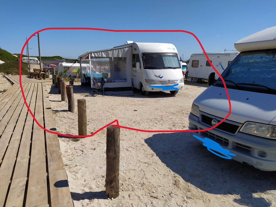 painéis laterais e frontal para toldo - autocaravana