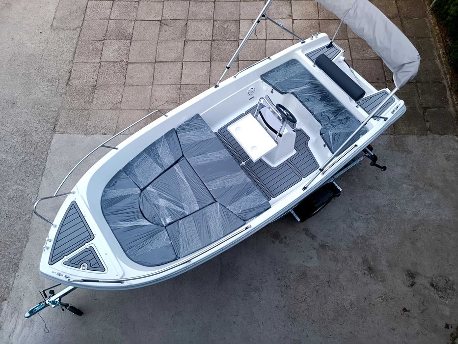 Łódź motorowa Scalar 450 w pełni  wyposażona okazja