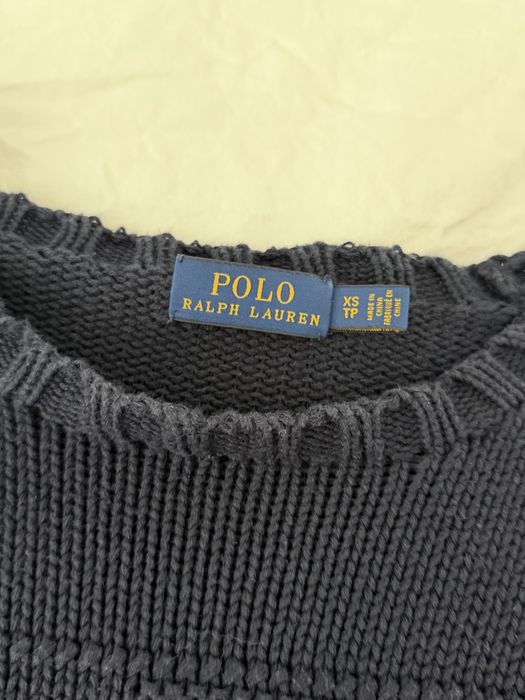 vintage sweter ralph lauren USA flaga