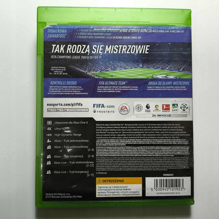 Fifa 19 PL #  Xbox One