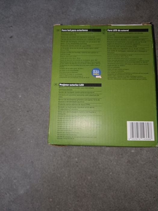 Focos com sensor movimento