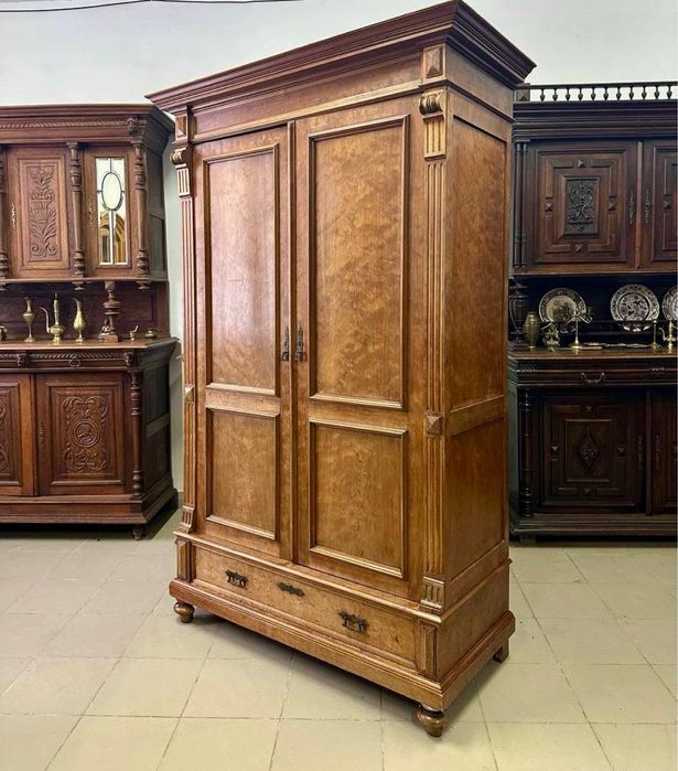 Дубова шафа сервант шкаф дерево буфет мебель бу 4133