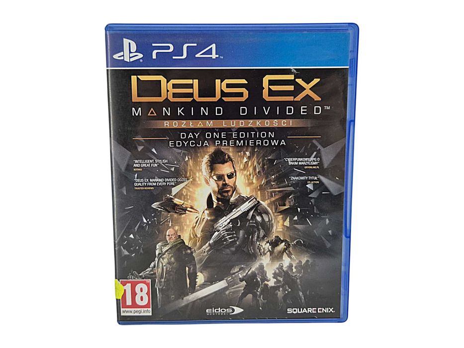 Gra na konsole ps4 deus ex mankind divided day one edition