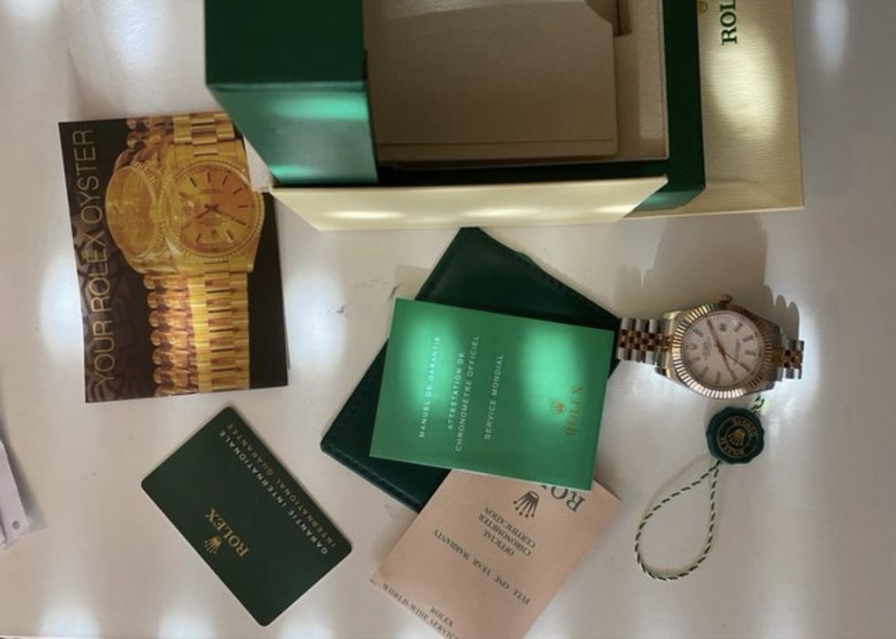 Rolex Datejust com Caixa e Documentação