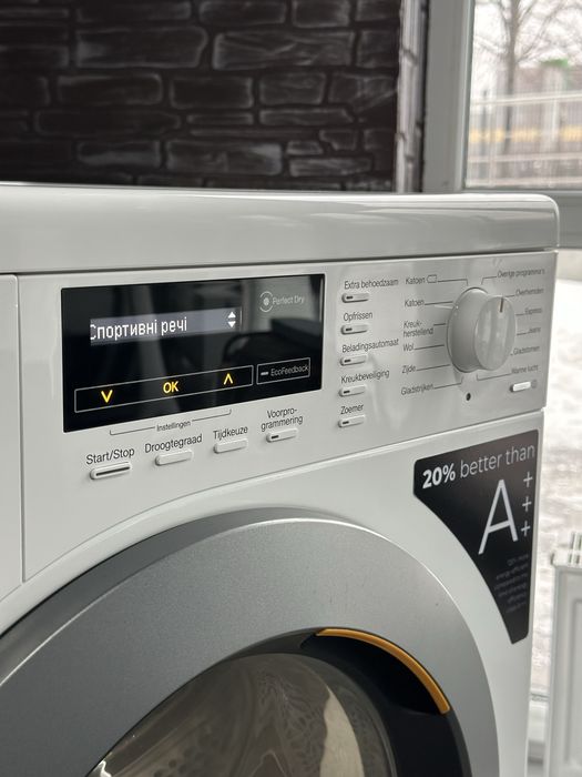 Топова Сушильна машина Miele TKG 840 WP | Укр.меню | Стан ідеал | 2022