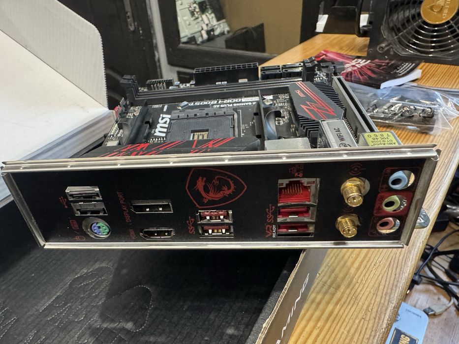 MSI B450I Gaming Plus AC Wi-Fi | Mini-ITX | AM4 | Ryzen 1000-5000 | Повний комплект