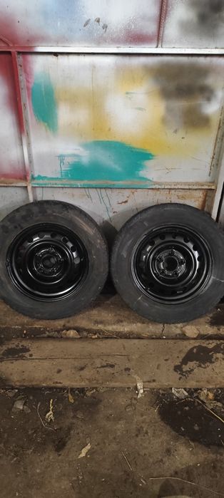 Сталеві диски R15 з резиною
