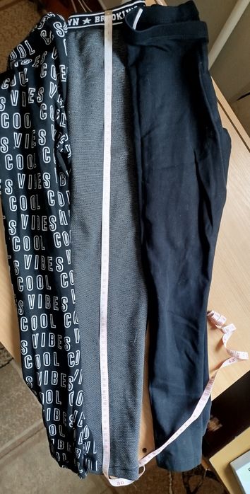 Лосини, легінси для дівчинки 3 шт 6-7 років