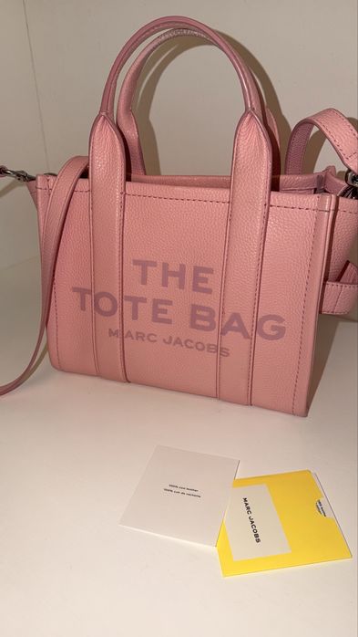 Оригинал Marc Jacobs The Leather Small Tote bag сумка Б/У