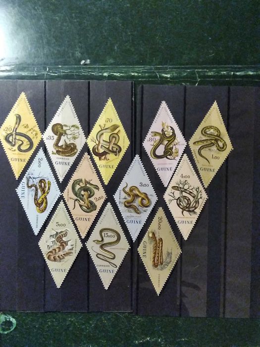 1963 Guiné Cobras MNH **