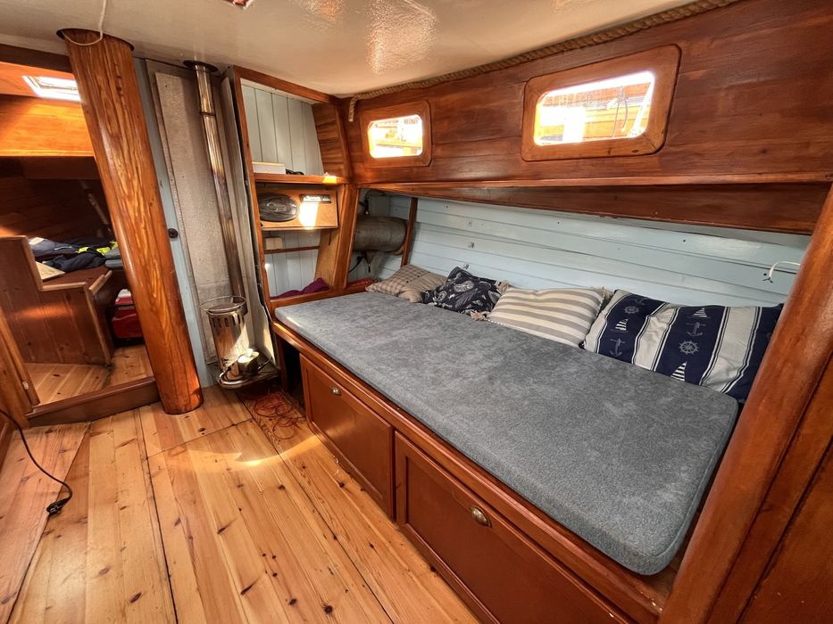 Jacht Kuter gaflowy Colin Archer 35 stóp klasyk