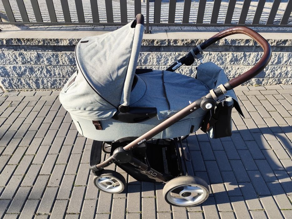 Wózek gondola Mutsy Evo + torba piękny stan