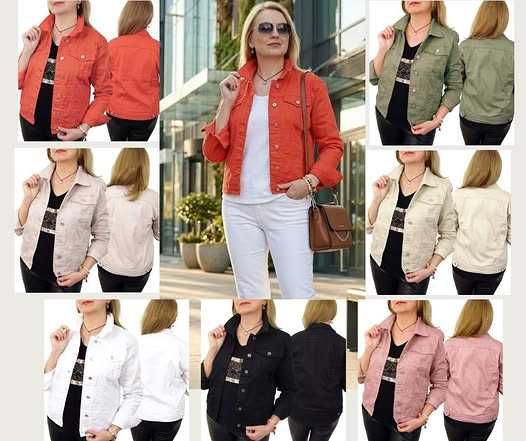 Kurtka Katana Jeansowa KAJA 48 4XL