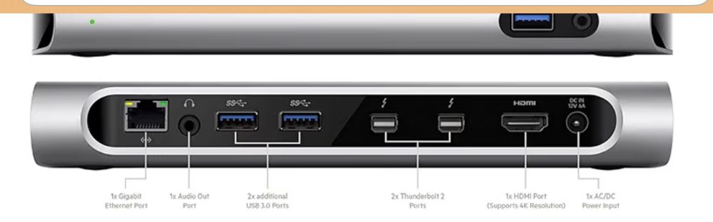 Sprzedam stację dokującą Belkin Thunderbolt 2