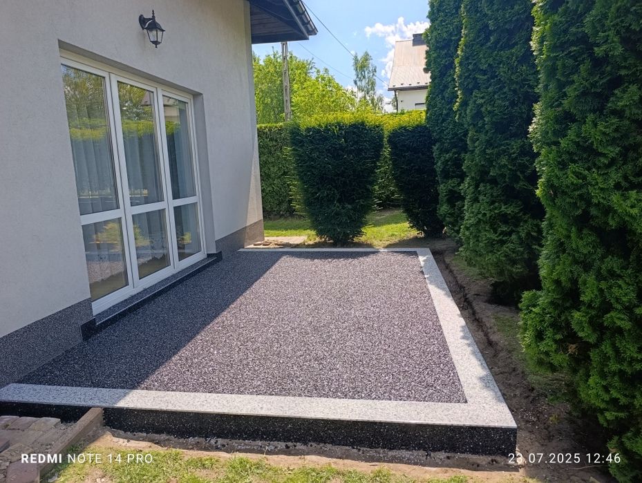 Kamienne dywan posadzki zywiczne