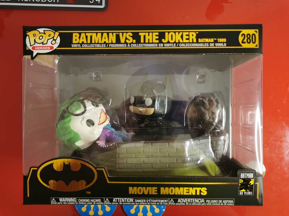 Funko Pop Batman vs Joker Movie Moment