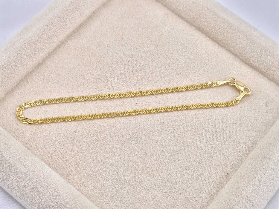 Złota bransoletka Splot Mona Lisa 1,90 g PR.585 14K Dł 19,5 cm