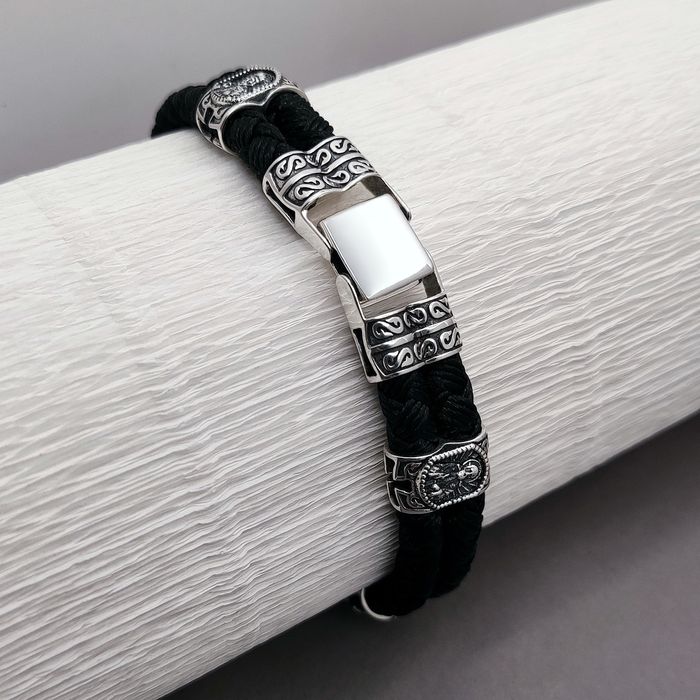 Православний чоловічий браслет «Спаситель»