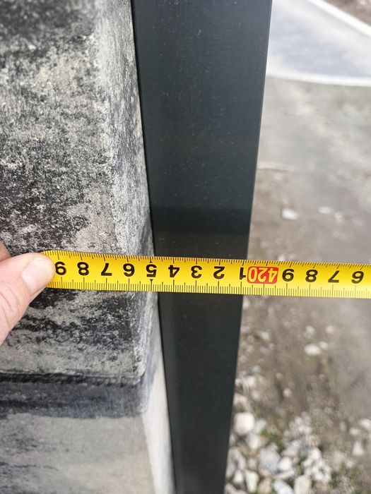 Brama wjazdowa jak nowa 1,76x 4,25