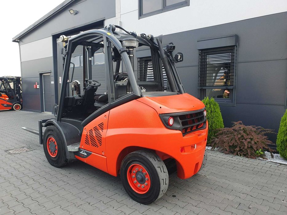 Wózek widłowy Linde H50D-02 wolny skok 2018r Diesel H40 H45 przesuw