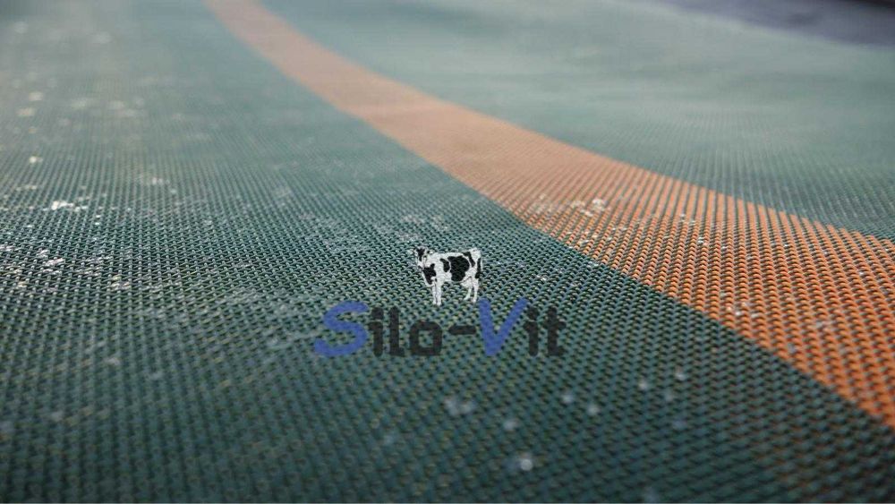 Siatka ochronna na pryzmę lub silos 8/12