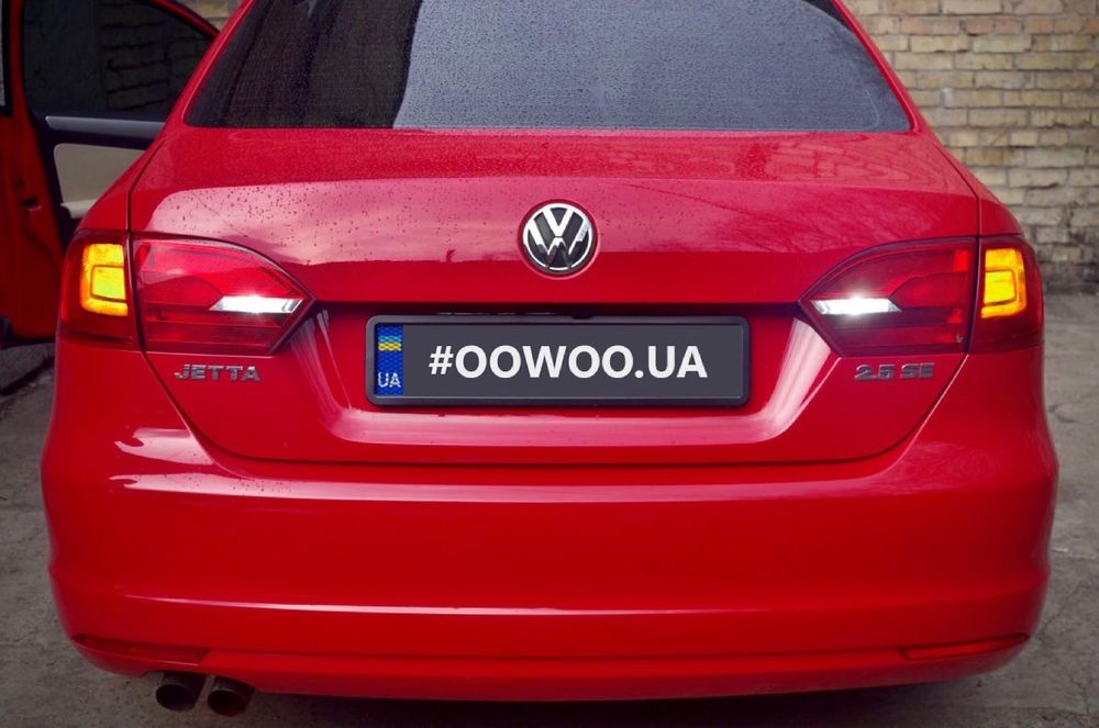 ЖОВТІ ПОВОРОТИ JETTA 6 LED лампи з CANBUS P21W в фонарі на авто із США