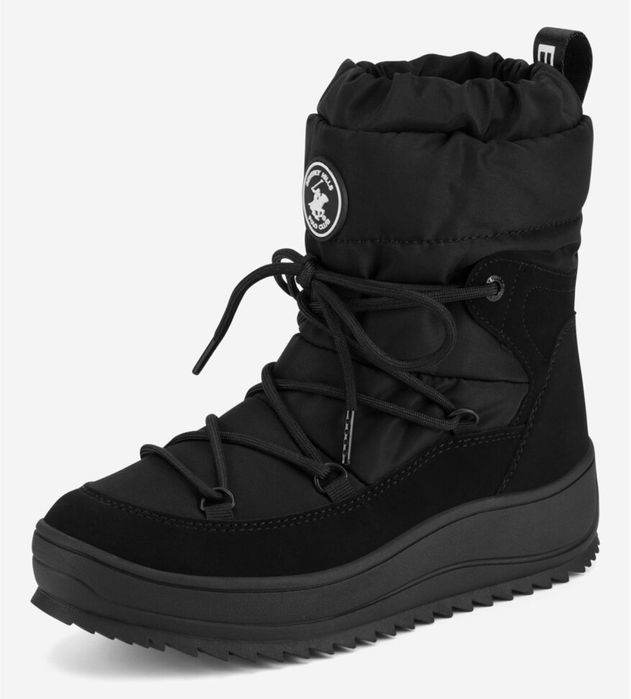 Czarne śniegowce 37/38 Beverly hills buty