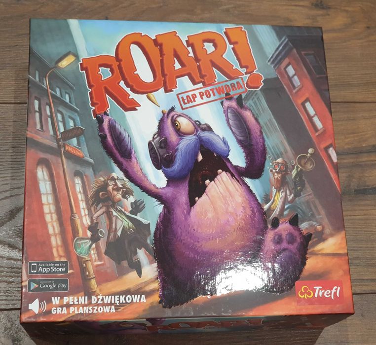 TREFL Gra Planszowa Roar! Łap potwora Używana Stan znakomity