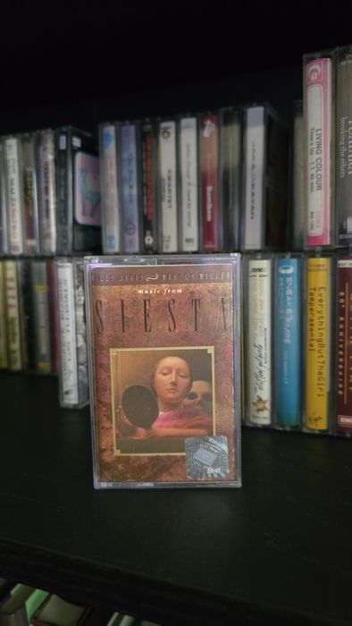 Music from Siesta Miles Davis Marcus Miller kaseta magnetofonowa holo