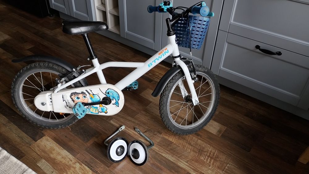 Rower 16 cali Decathlon b'twin