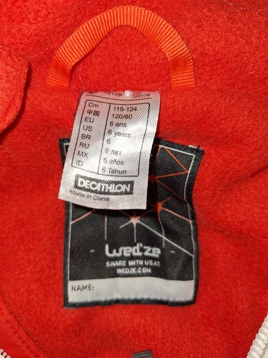 Kombinezon zima Wed'ze 116-124