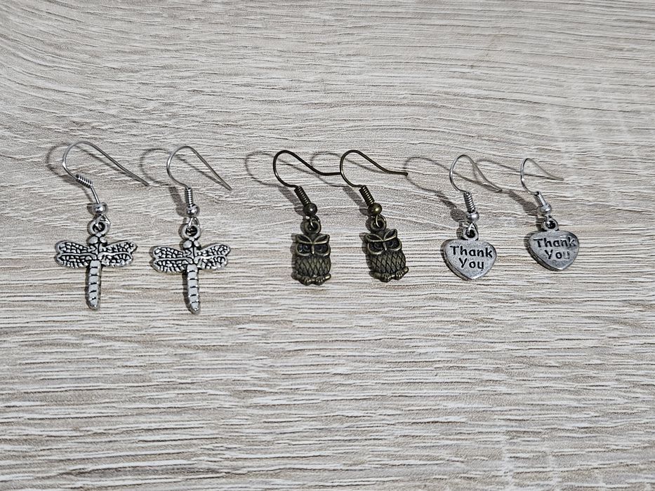 Vários brincos novos artesanato