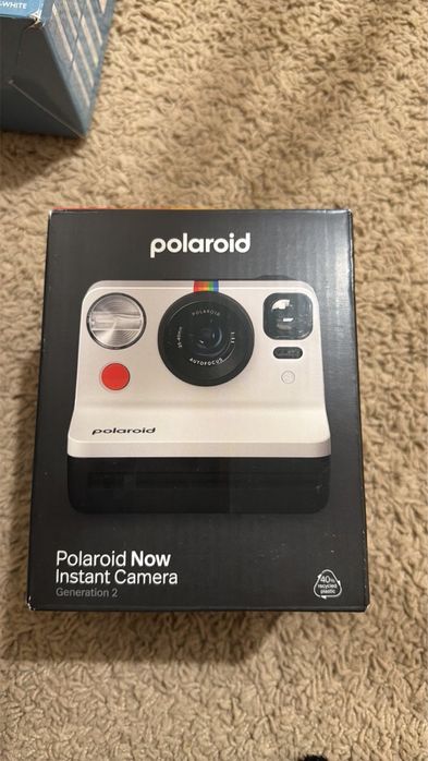 Фотокамера миттєвого друку Polaroid Now Gen 2 Black & White