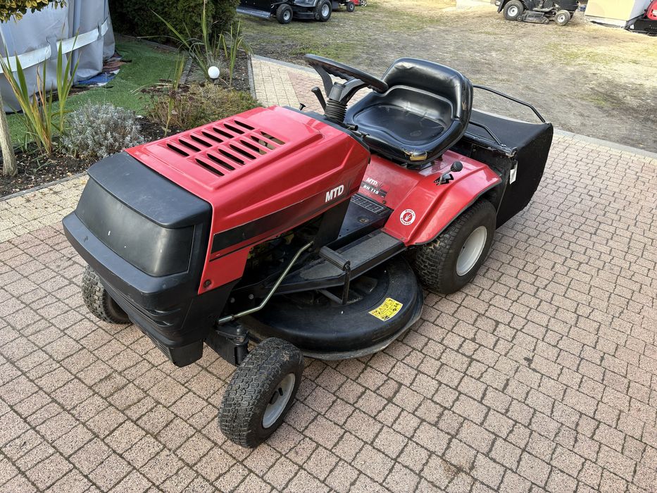 Traktorek z koszem MTD sinik 11,5hp