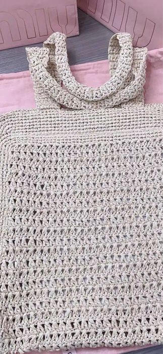 Torebka damska raffia