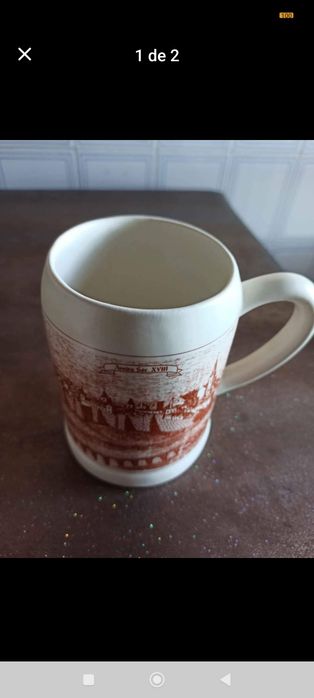 Caneca de Aveiro de cerveja