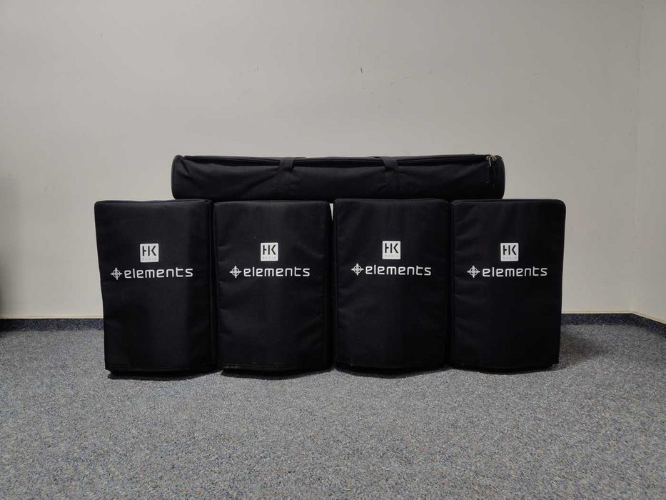 HK-Audio Elements | 4 x E110A + 4 x E435 | Pokrowce |