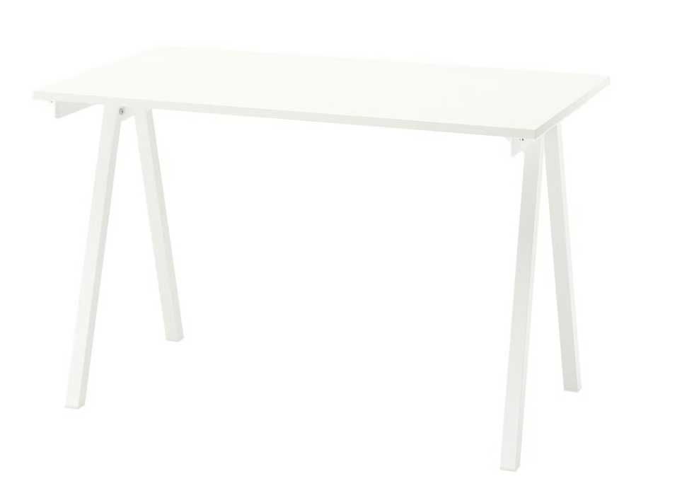 Secretária IKEA TROTTEN + Cadeira Branca