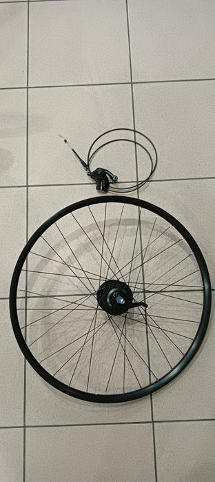 Koło tylne 28" ALFINE 8, centerlock + manetka