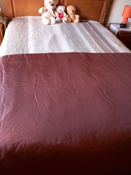 Edredão inverno cama casal - L(2,65)xA(2,55)