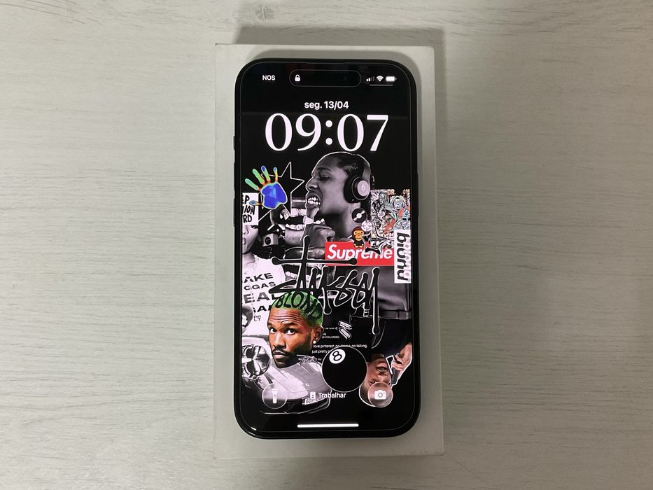 Iphone 15 preto em excelente estado