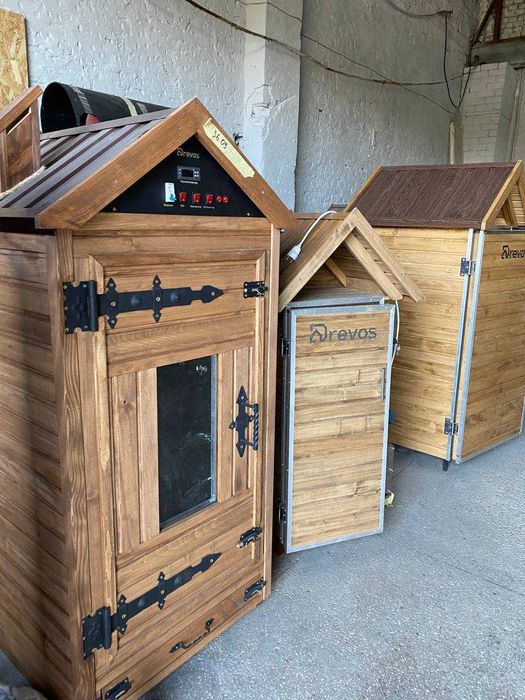 Коптильня 3 в 1, холодное и горячее копчение, сушка-вяление коптилка