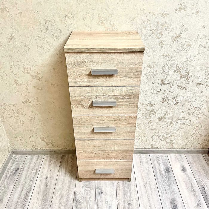 TAPDRUP 5 шухляд, світлий дуб, Jysk