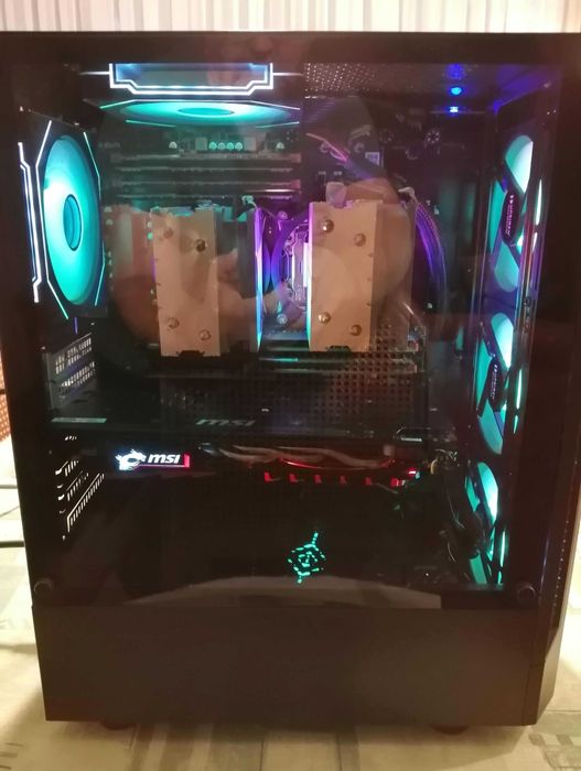 Komputer Gamingowy/2 procesory/32Gb DDR4/256gb NVMe/GTX1060/win11pro