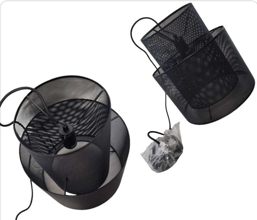 Lampa wisząca czarna Wyprzedaż