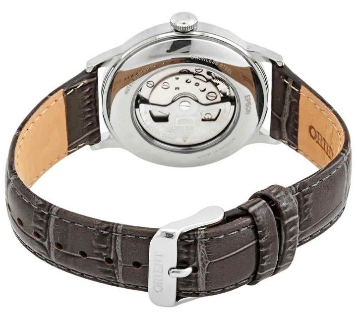 Чоловічий годинник автопідзавод Orient Bambino версія 8. RA-AK0704N1