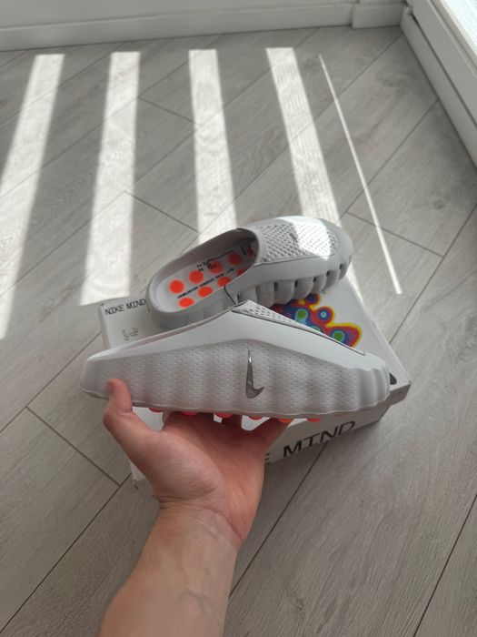 Nike Mind 001 Slide Light Smoke Grey 41 8US
