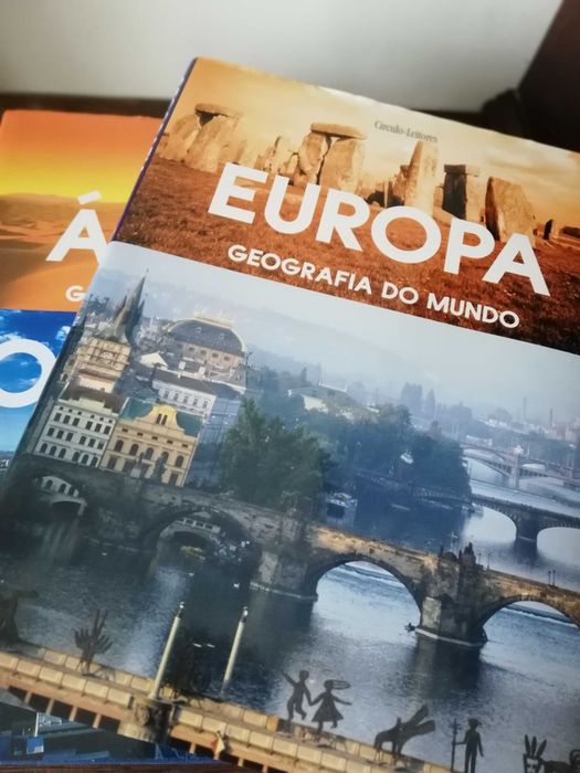 "Geografia do Mundo", Círculo de Leitores, 4 Volumes