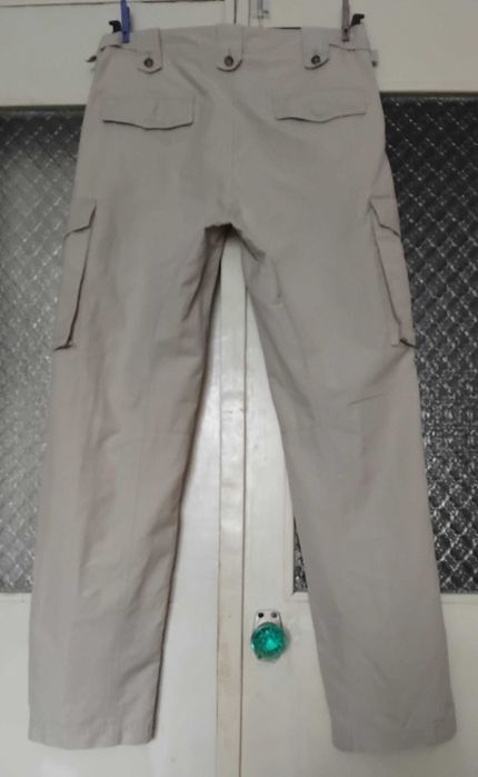 Брюки карго мужские Burberry London оригинал лен хлопок р34R(укр50-52)